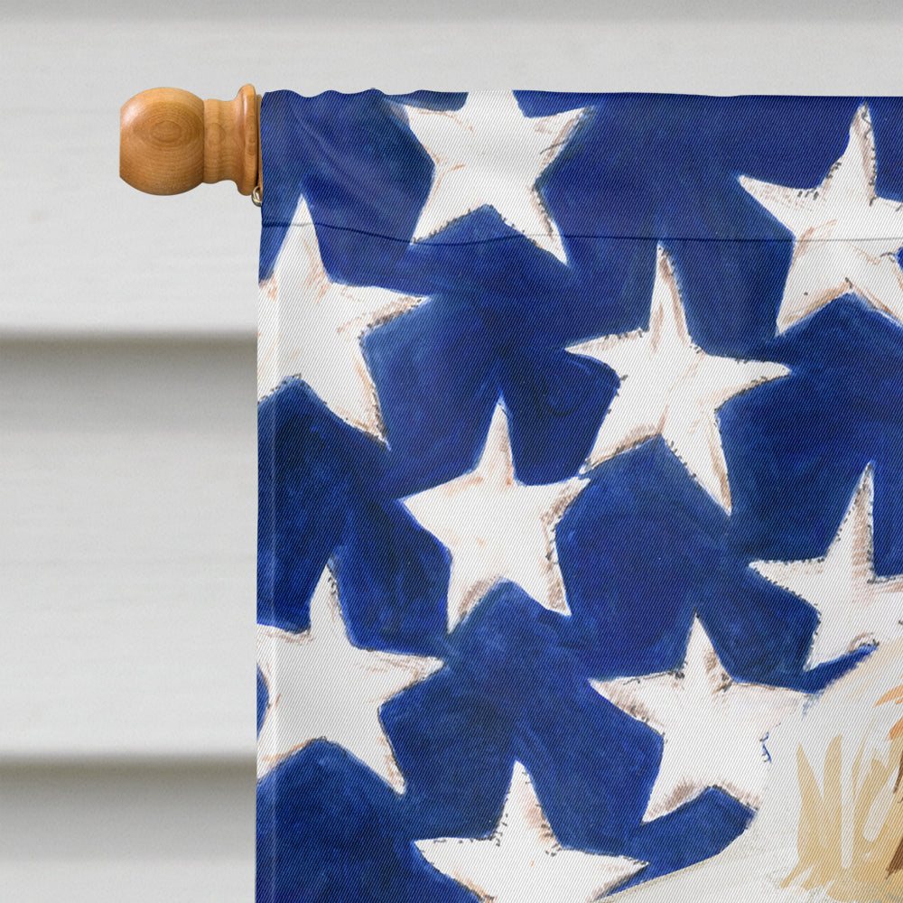 Norrbottenspets Dog American Flag Flag Canvas House Size CK6628CHF  the-store.com.