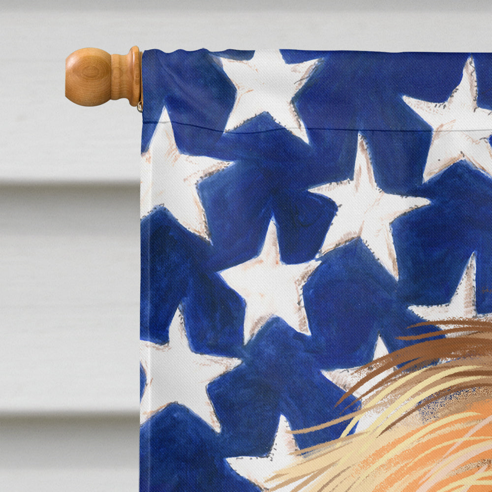 Otterhound Dog American Flag Flag Canvas House Size CK6636CHF