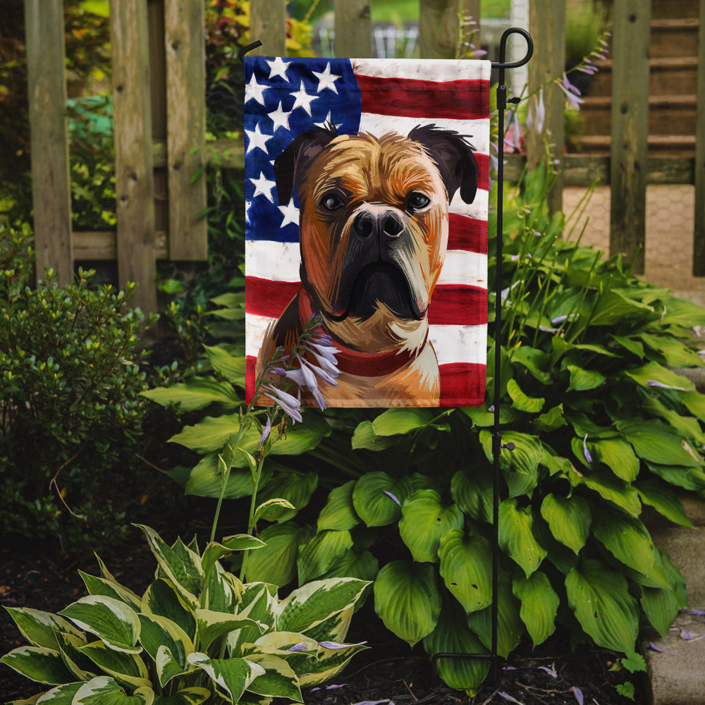 Perro de Presa Mallorquin American Flag Flag Garden Size CK6641GF