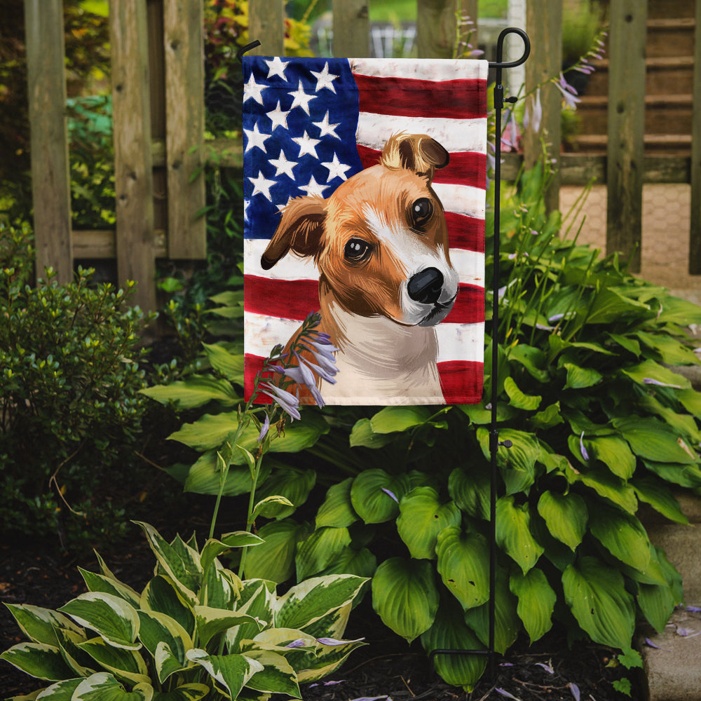 Plummer Terrier American Flag Flag Garden Size CK6647GF  the-store.com.