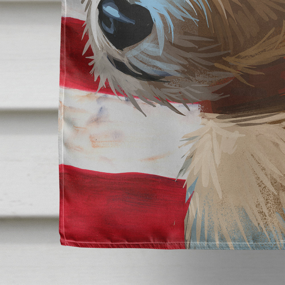 Portuguese Podengo Dog American Flag Flag Canvas House Size CK6659CHF