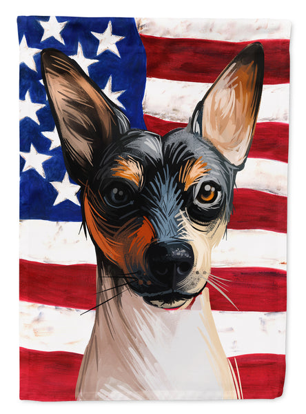 Ratonero Valenciano Dog American Flag Flag Canvas House Size CK6674CHF
