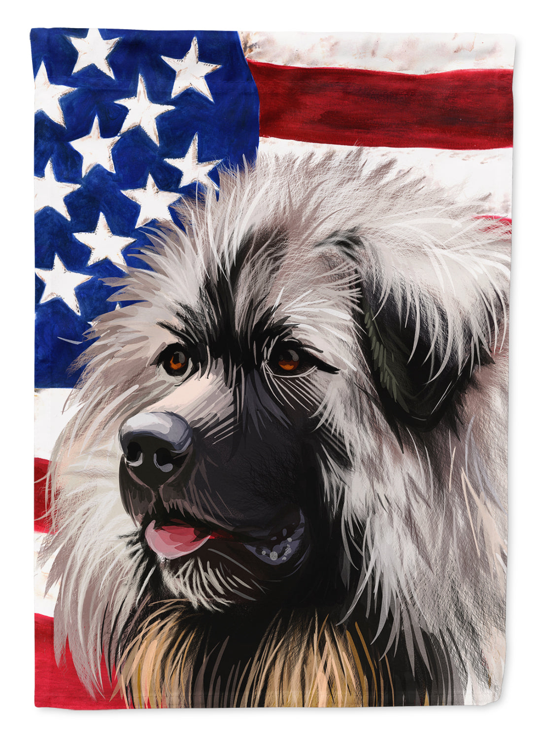 Sarplaninac Dog American Flag Flag Canvas House Size CK6689CHF  the-store.com.