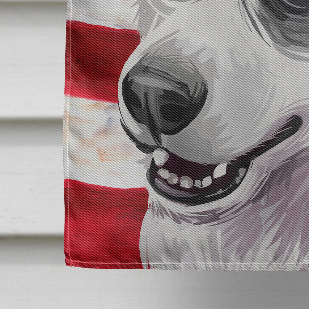 Siberian Husky Dog American Flag Flag Canvas House Size CK6708CHF  the-store.com.