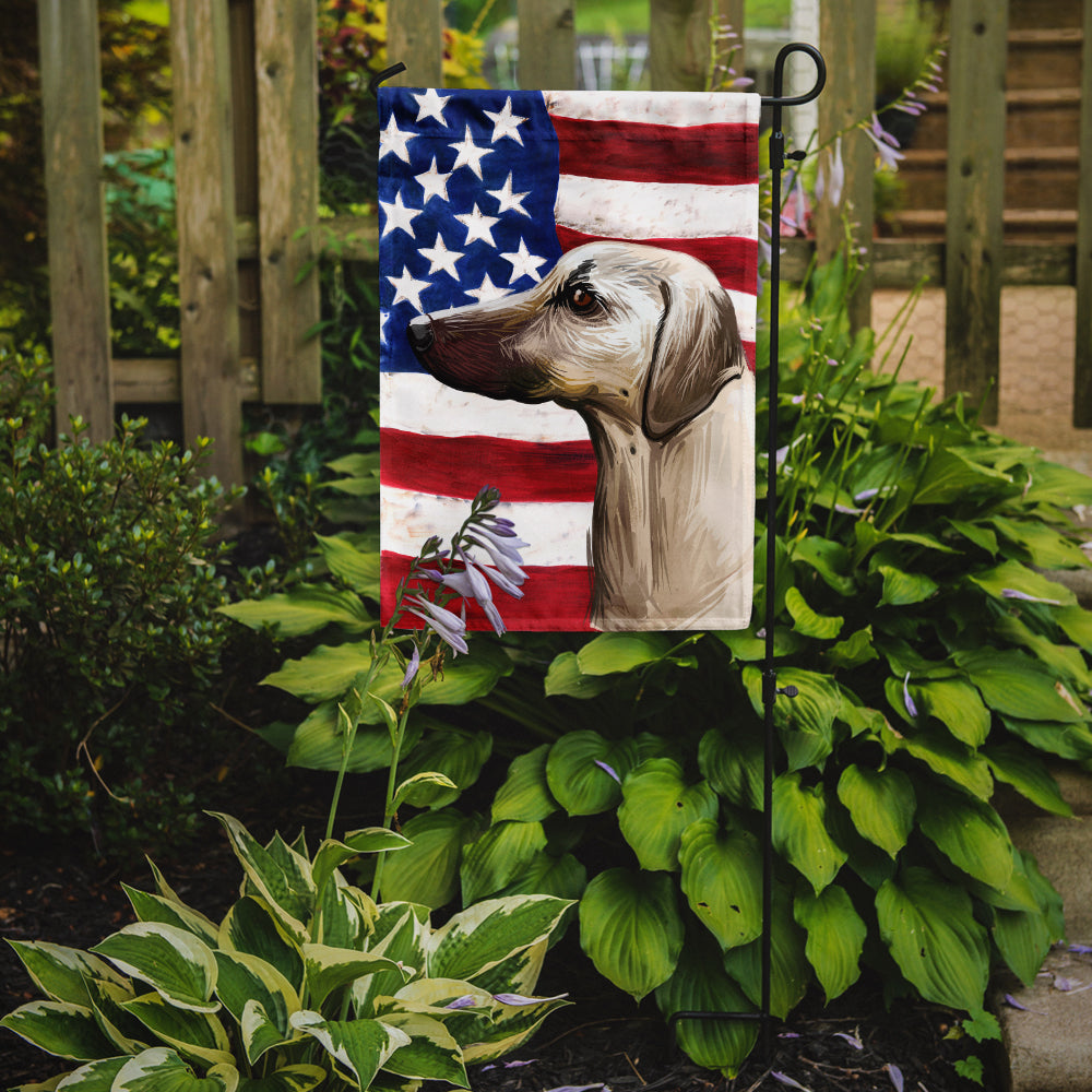 Sloughi Dog American Flag Flag Garden Size CK6710GF  the-store.com.