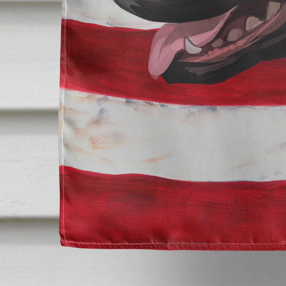 Treeing Tennessee Brindle American Flag Flag Canvas House Size CK6745CHF  the-store.com.