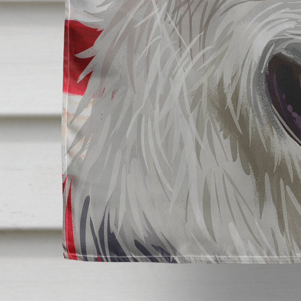 West Siberian Laika American Flag Flag Canvas House Size CK6756CHF  the-store.com.