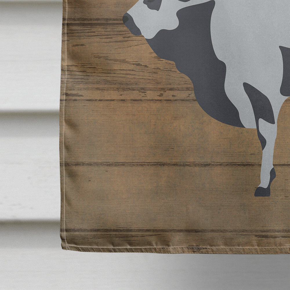Hungarian Grey Steppe Cow Welcome Flag Canvas House Size CK6768CHF