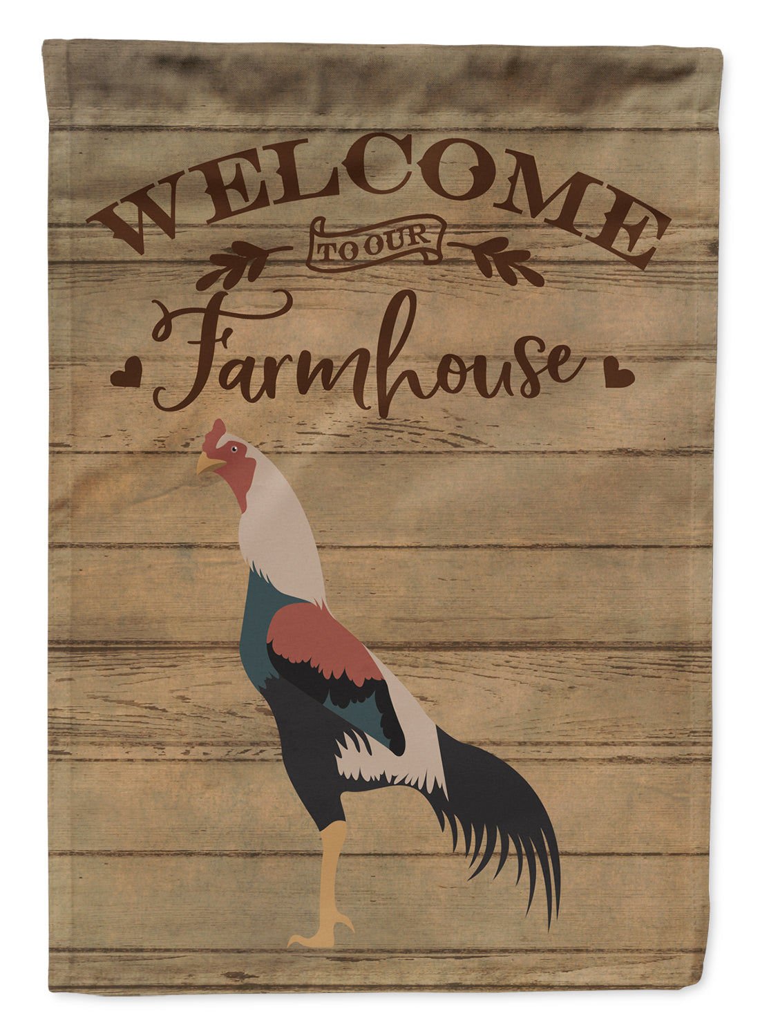 Kulang Chicken Welcome Flag Canvas House Size CK6782CHF