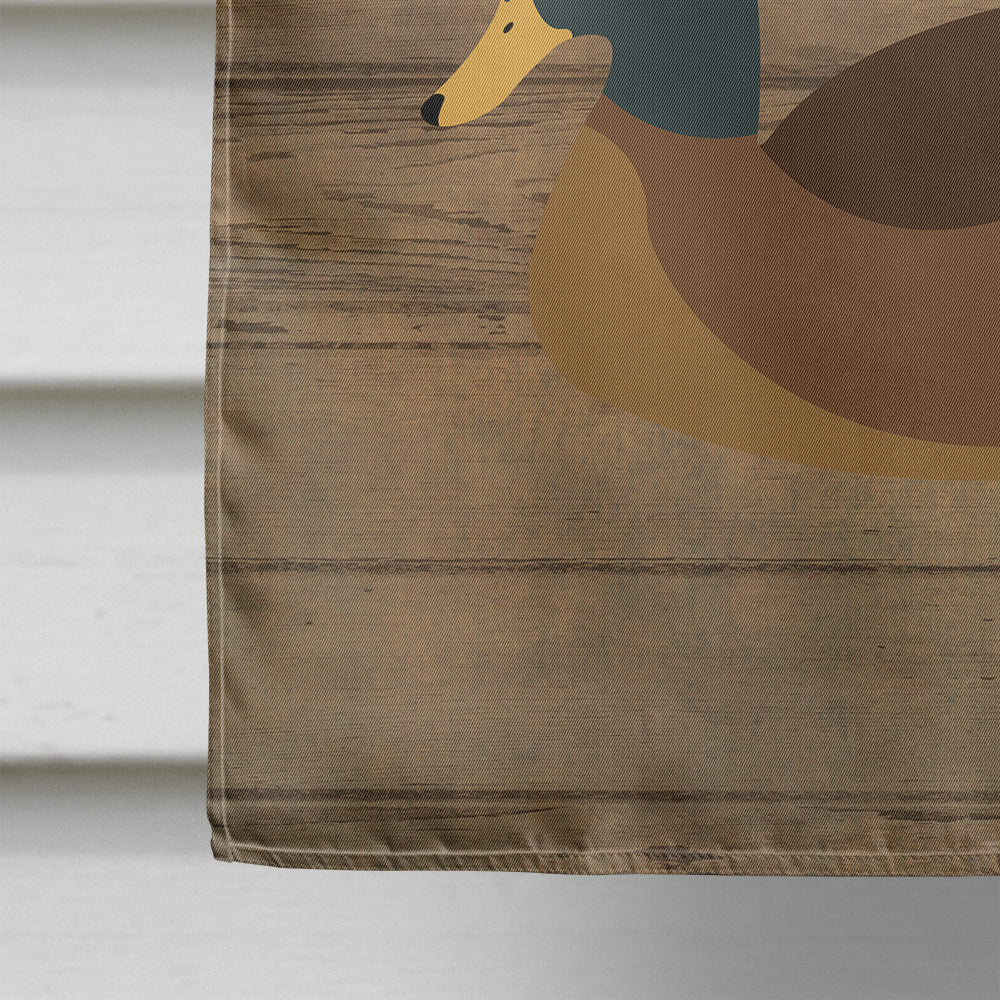Khaki Campbell Duck Welcome Flag Canvas House Size CK6810CHF  the-store.com.