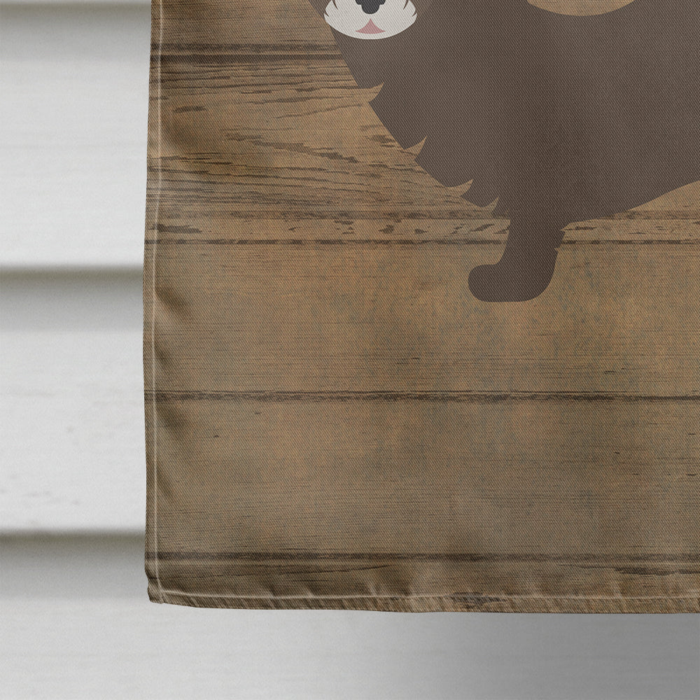 Russian or European Mink Welcome Flag Canvas House Size CK6812CHF  the-store.com.