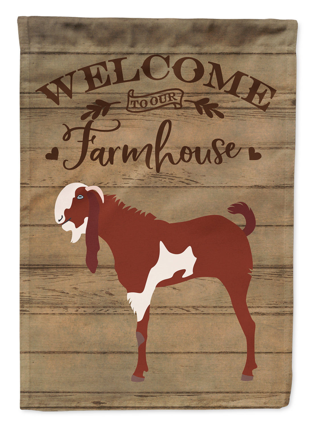 Jamnapari Goat Welcome Flag Canvas House Size CK6834CHF  the-store.com.