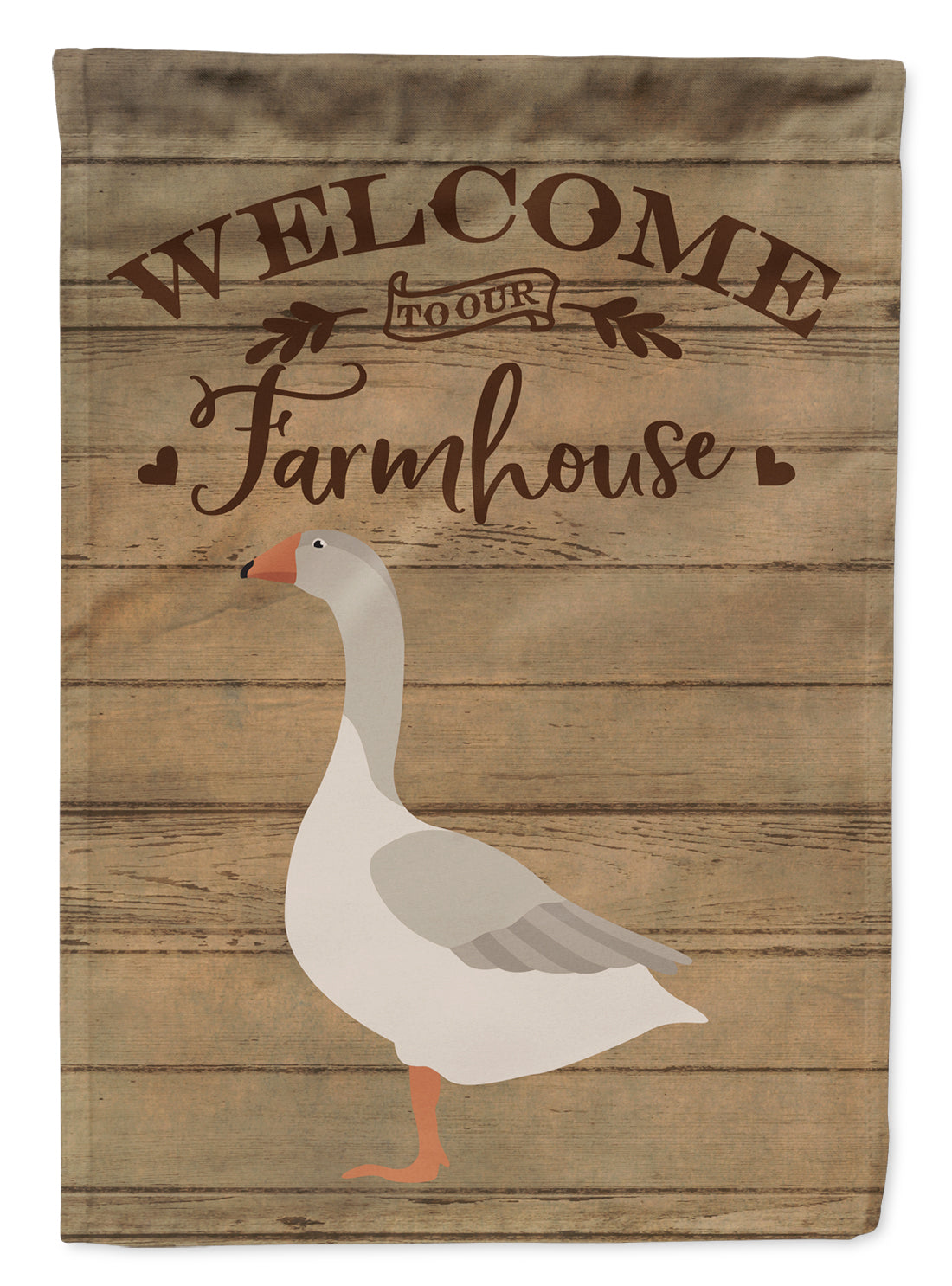 Steinbacher Goose Welcome Flag Garden Size CK6838GF