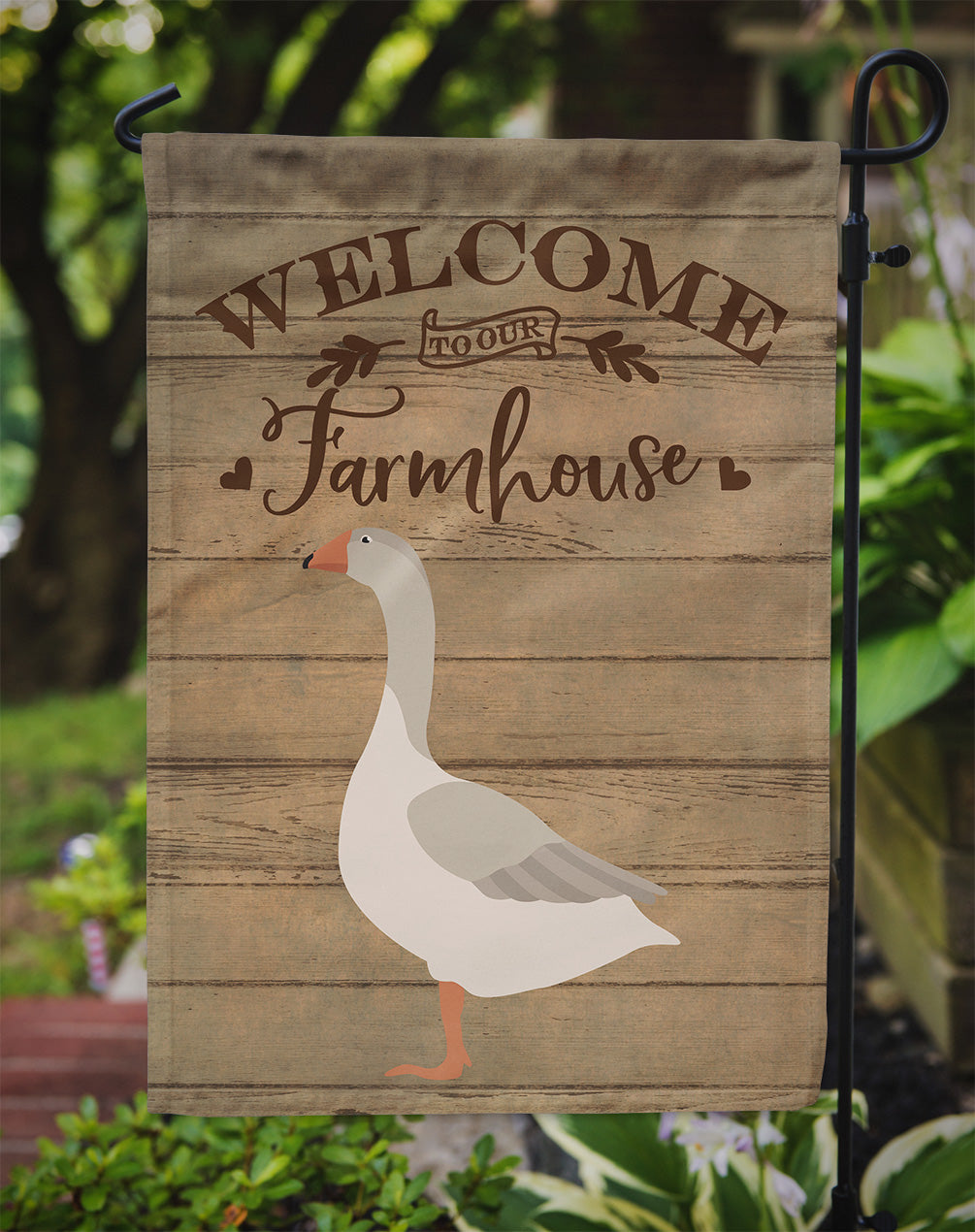 Steinbacher Goose Welcome Flag Jardin Taille CK6838GF