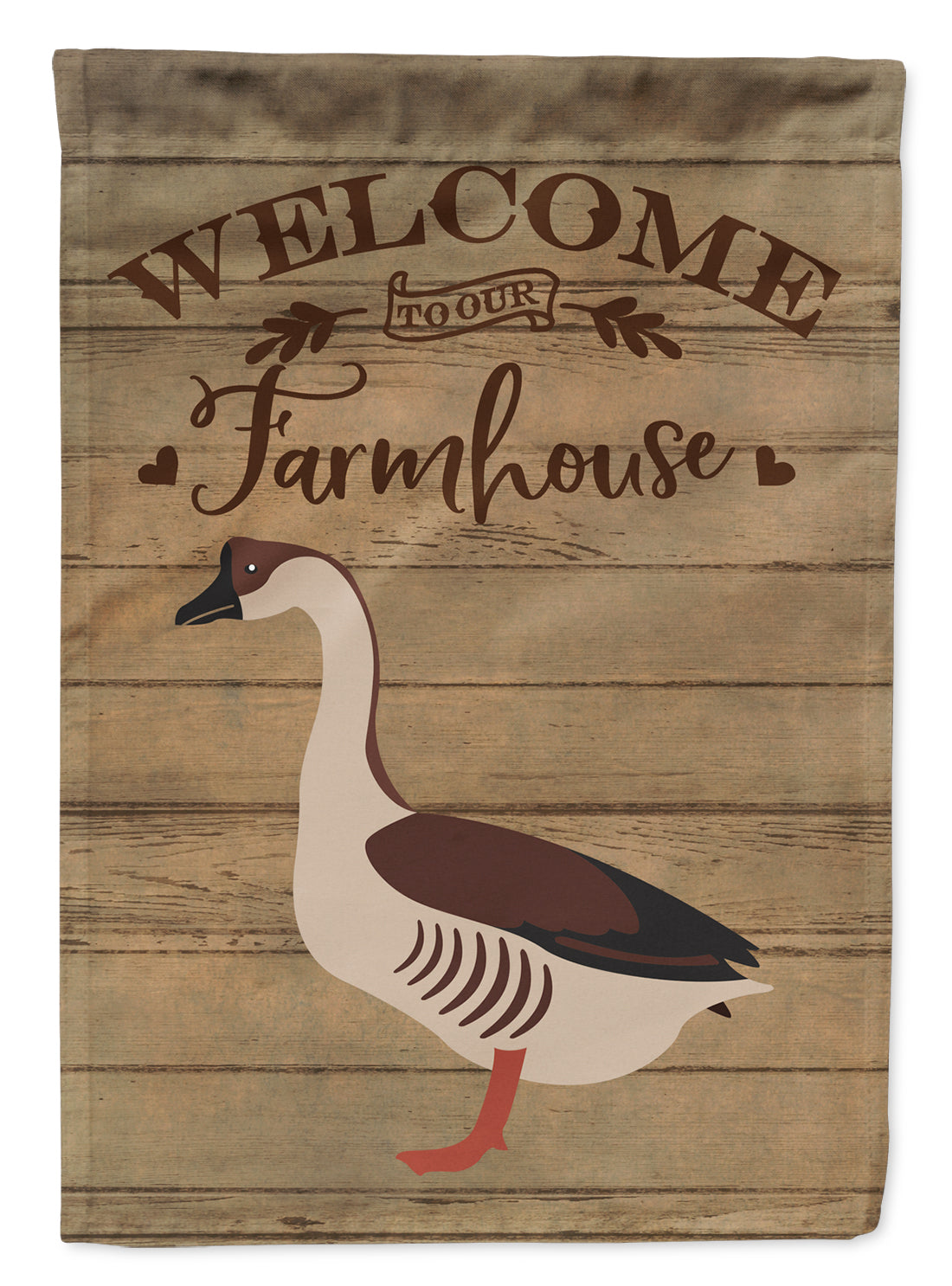 Chinese Goose Welcome Flag Canvas House Size CK6840CHF