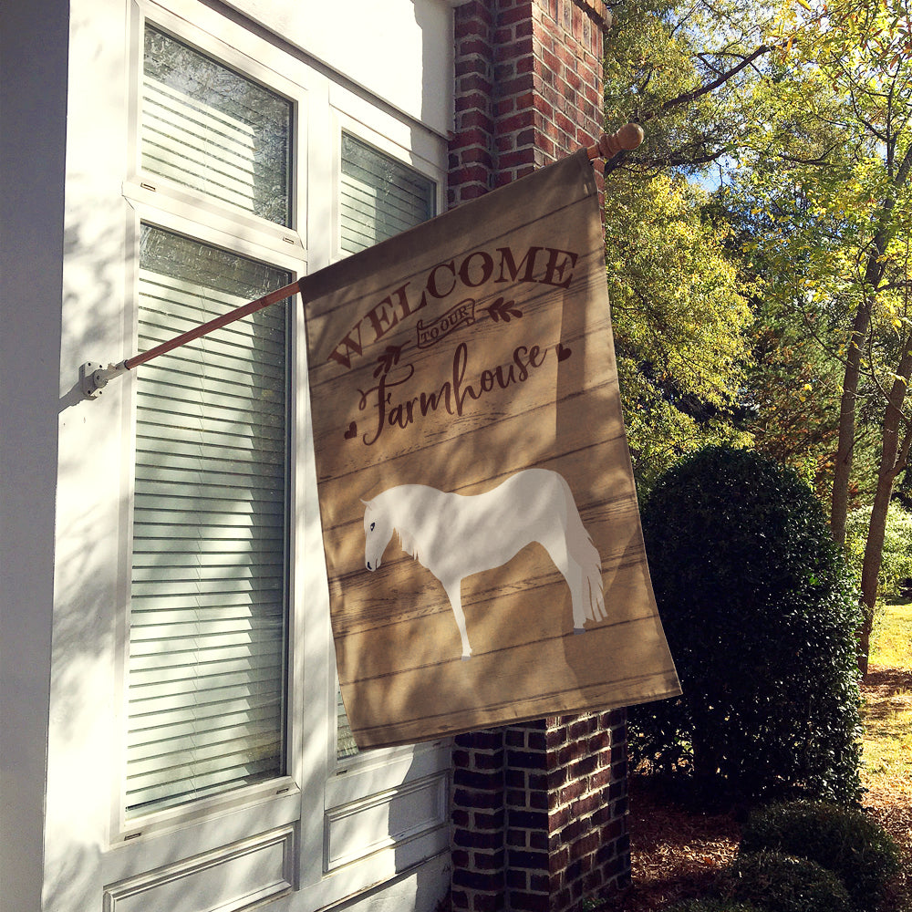 Paso Fino Horse Welcome Flag Canvas House Size CK6849CHF  the-store.com.