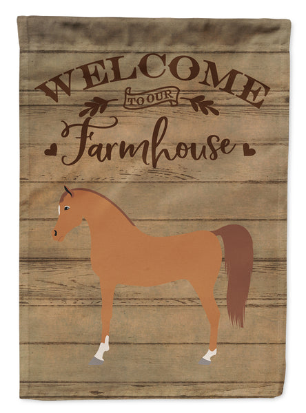 Arabian Horse Welcome Flag Canvas House Size CK6855CHF