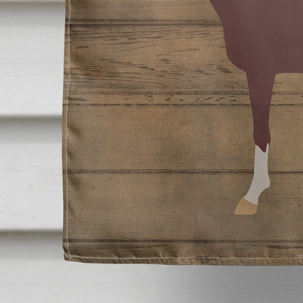 English Thoroughbred Horse Welcome Flag Canvas House Size CK6857CHF  the-store.com.