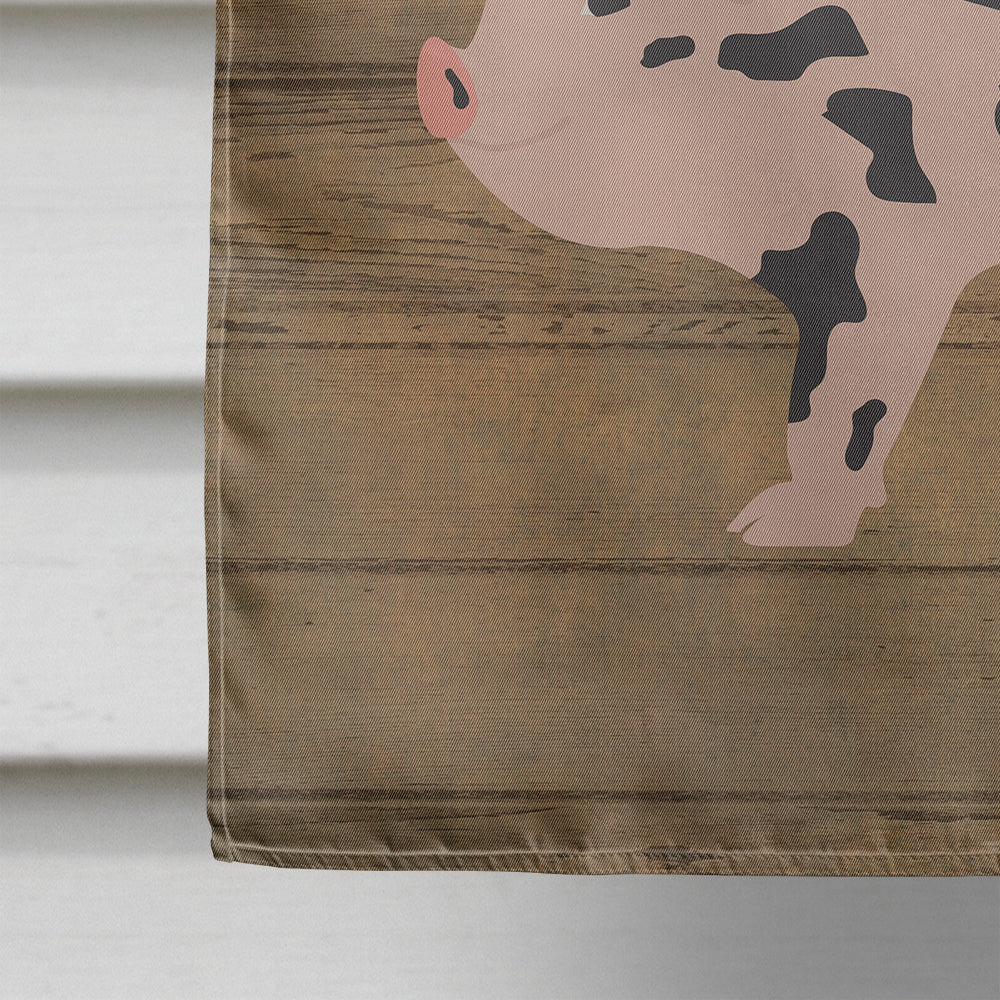 Mini Miniature Pig Welcome Flag Canvas House Size CK6879CHF  the-store.com.