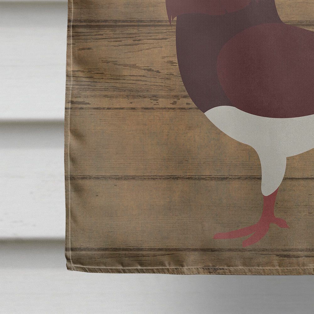 Capuchin Red Pigeon Welcome Flag Canvas House Size CK6892CHF