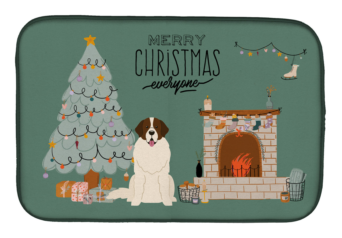 Moscow Watchdog Christmas Everyone Dish Drying Mat CK7590DDM  the-store.com.