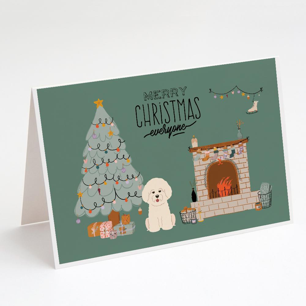 Buy this Bichon Frise Christmas Everyone Greeting Cards and Envelopes Pack of 8