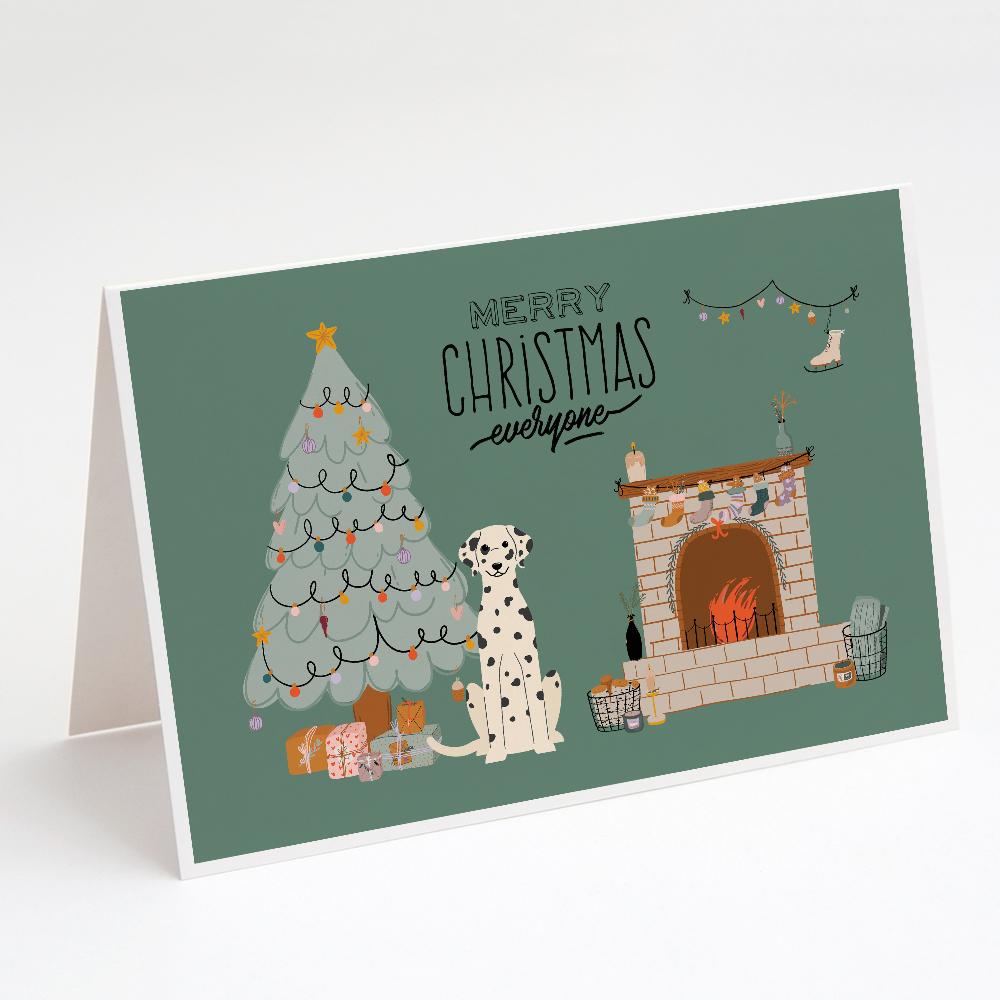 Buy this Dalmatian Christmas Everyone Greeting Cards and Envelopes Pack of 8