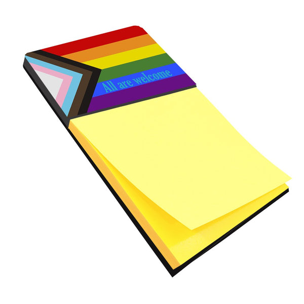 Buy this Gay Pride Progress Pride All are Welcome Sticky Note Holder
