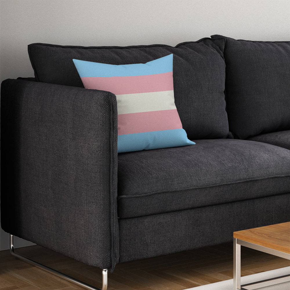Transgender Pride Fabric Decorative Pillow - the-store.com