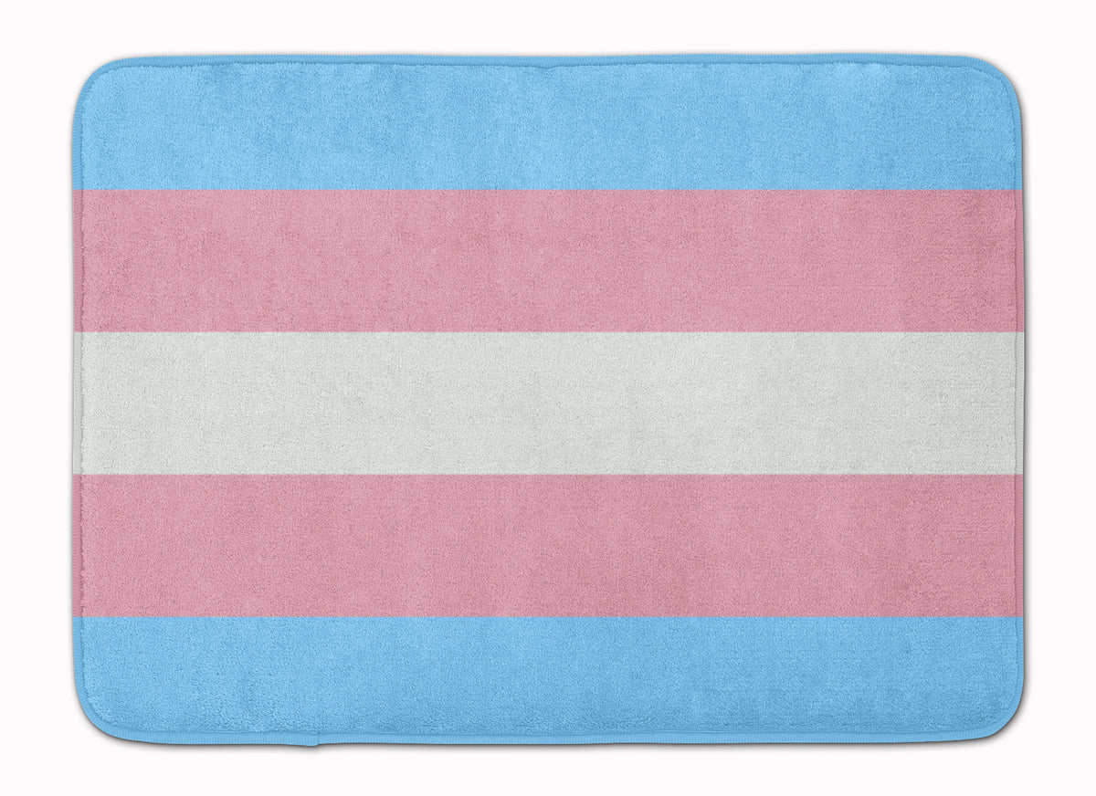Transgender Pride Machine Washable Memory Foam Mat - the-store.com
