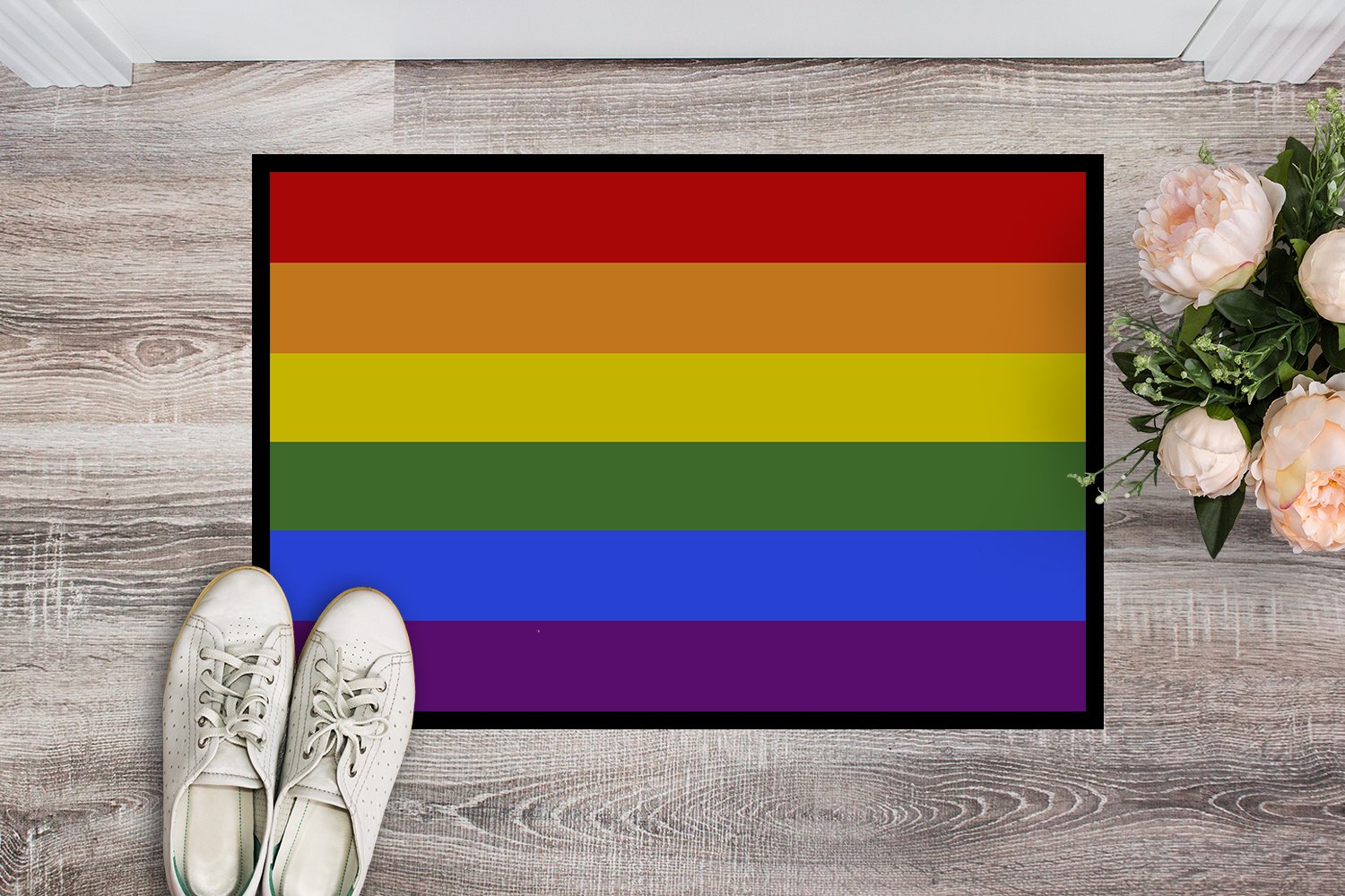 Buy this Gay Pride Indoor or Outdoor Mat 24x36