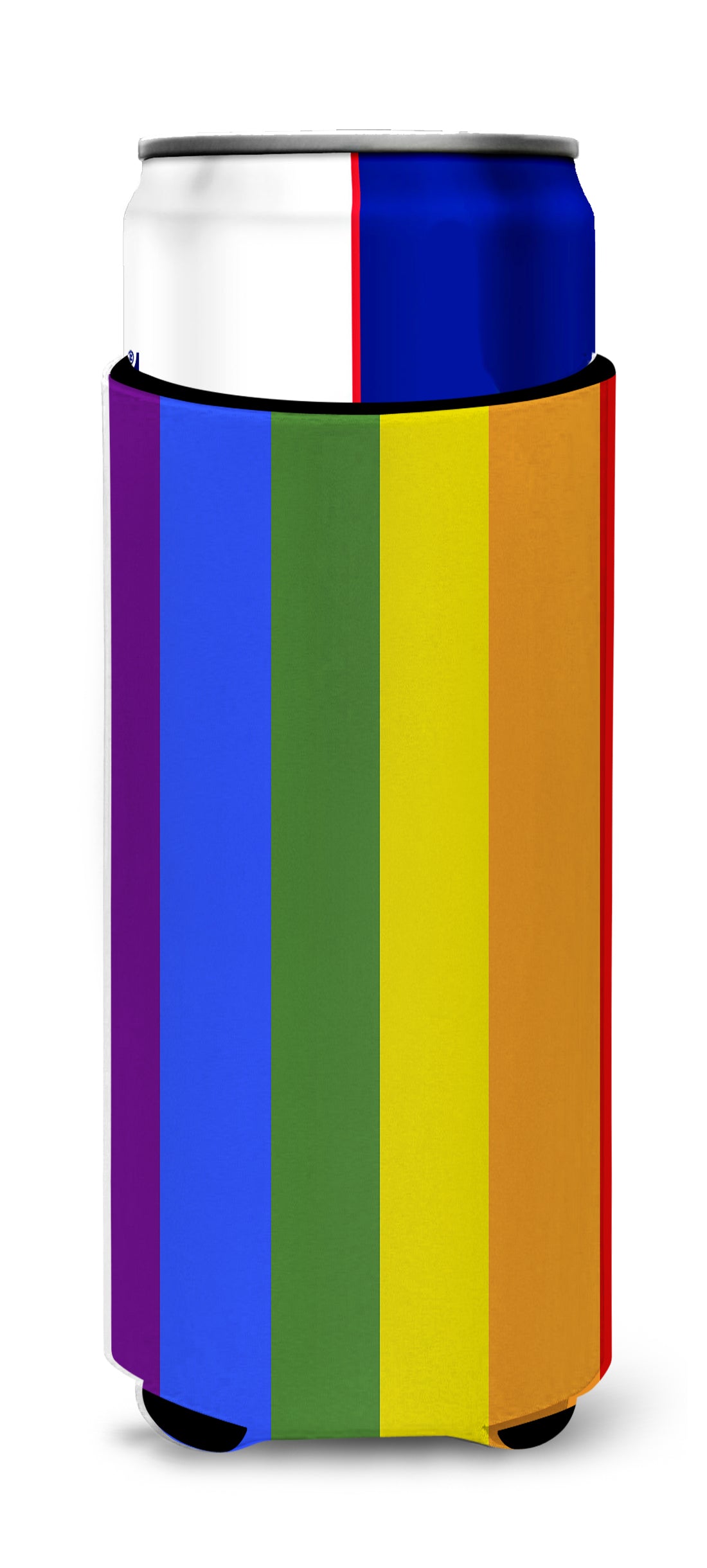 Gay Pride Ultra Hugger for slim cans  the-store.com.