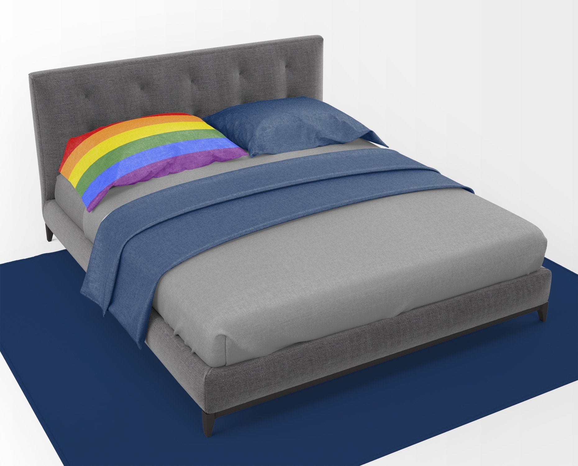 Gay Pride Fabric Standard Pillowcase - the-store.com