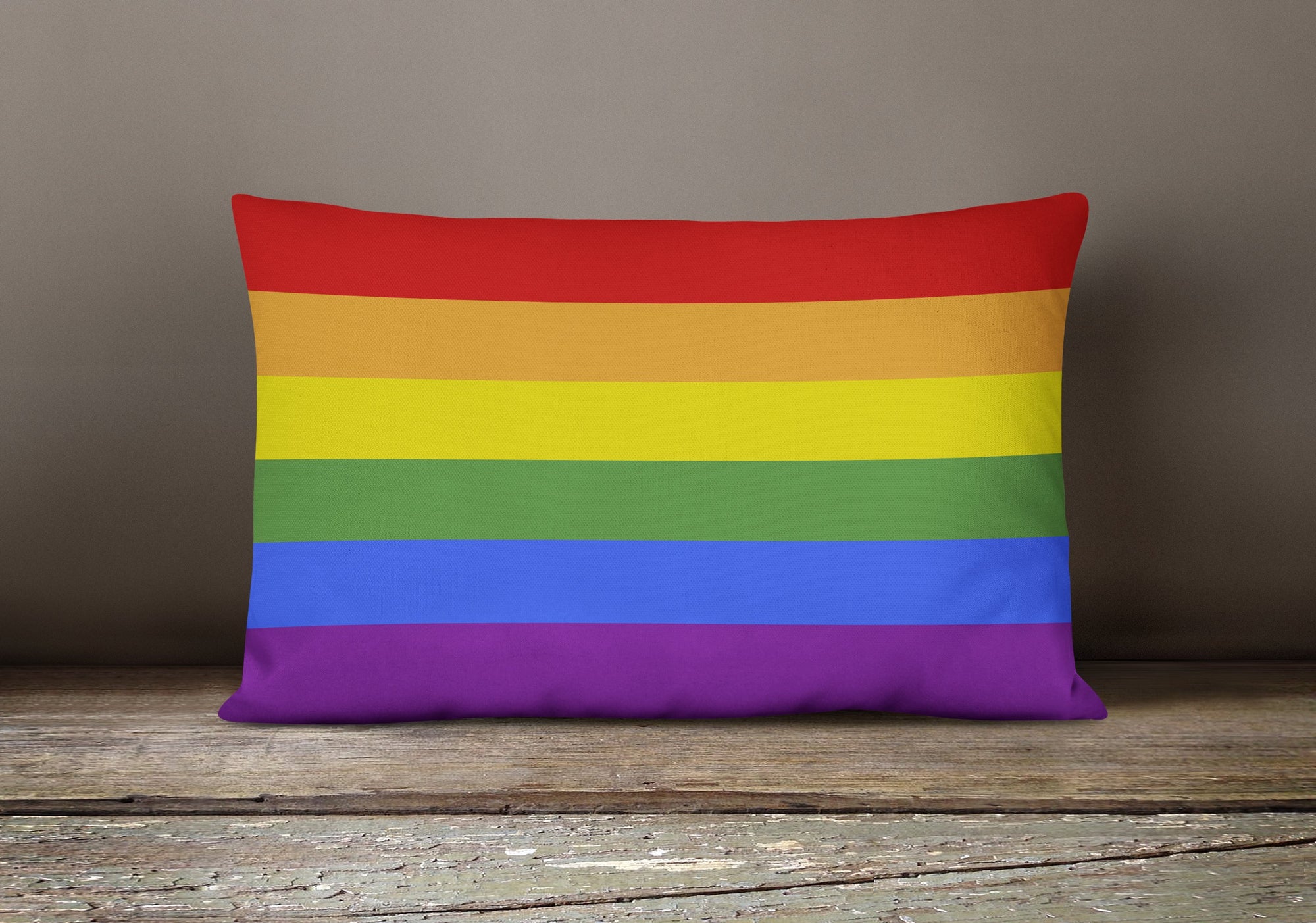 Gay Pride Canvas Fabric Decorative Pillow - the-store.com