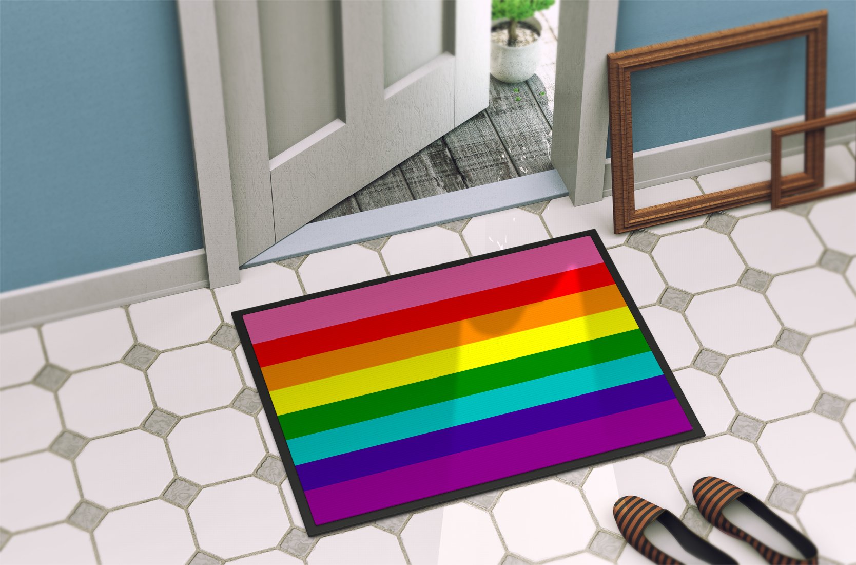 Gay Pride before 1978 Indoor or Outdoor Mat 24x36 - the-store.com