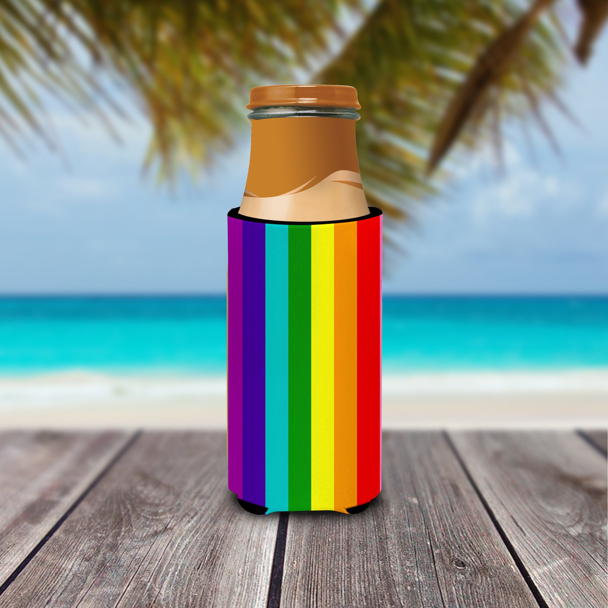 Gay Pride before 1978 Ultra Hugger for slim cans