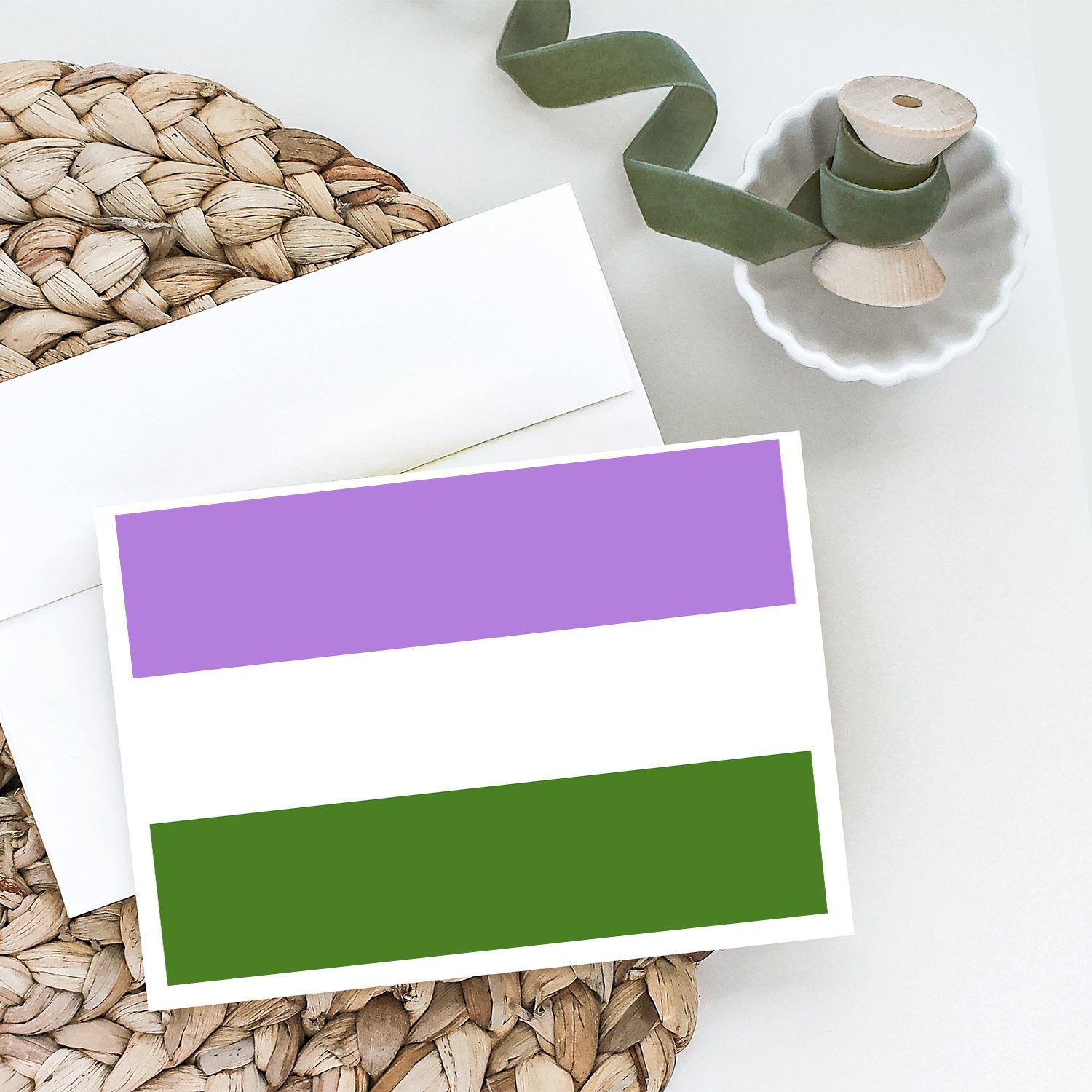 Buy this Genderqueer Pride Greeting Cards and Envelopes Pack of 8