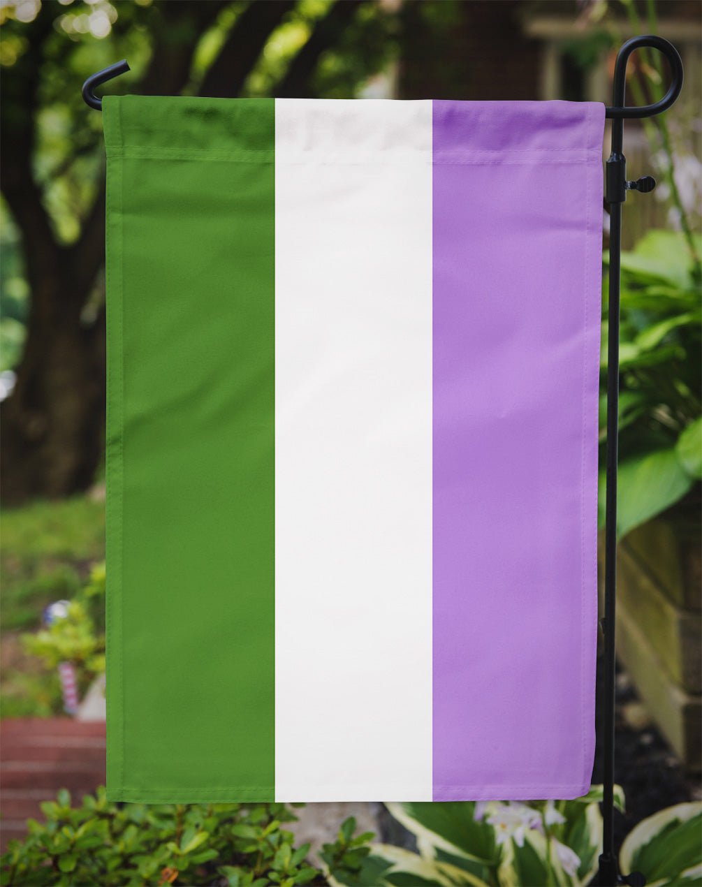 Genderqueer Pride Flag Garden Size
