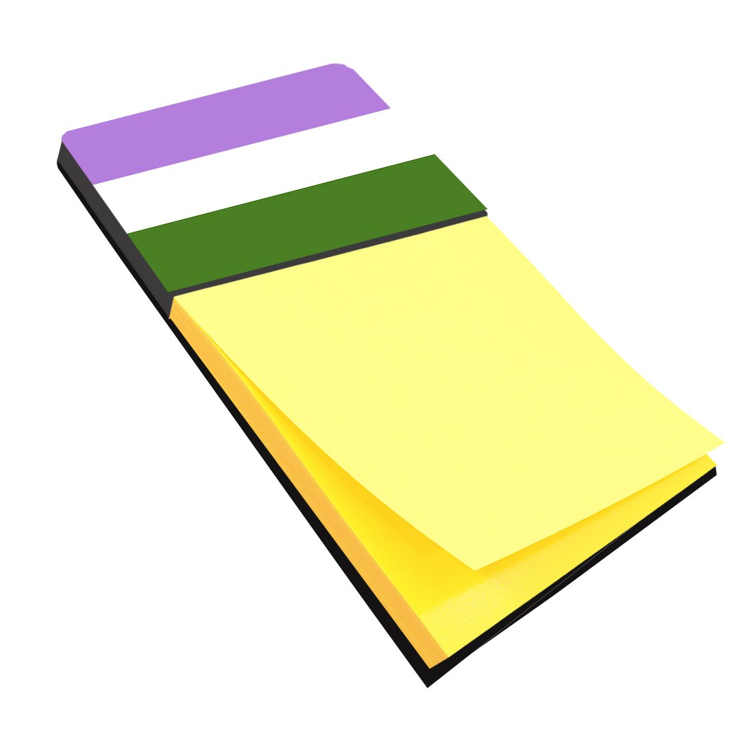 Buy this Genderqueer Pride Sticky Note Holder