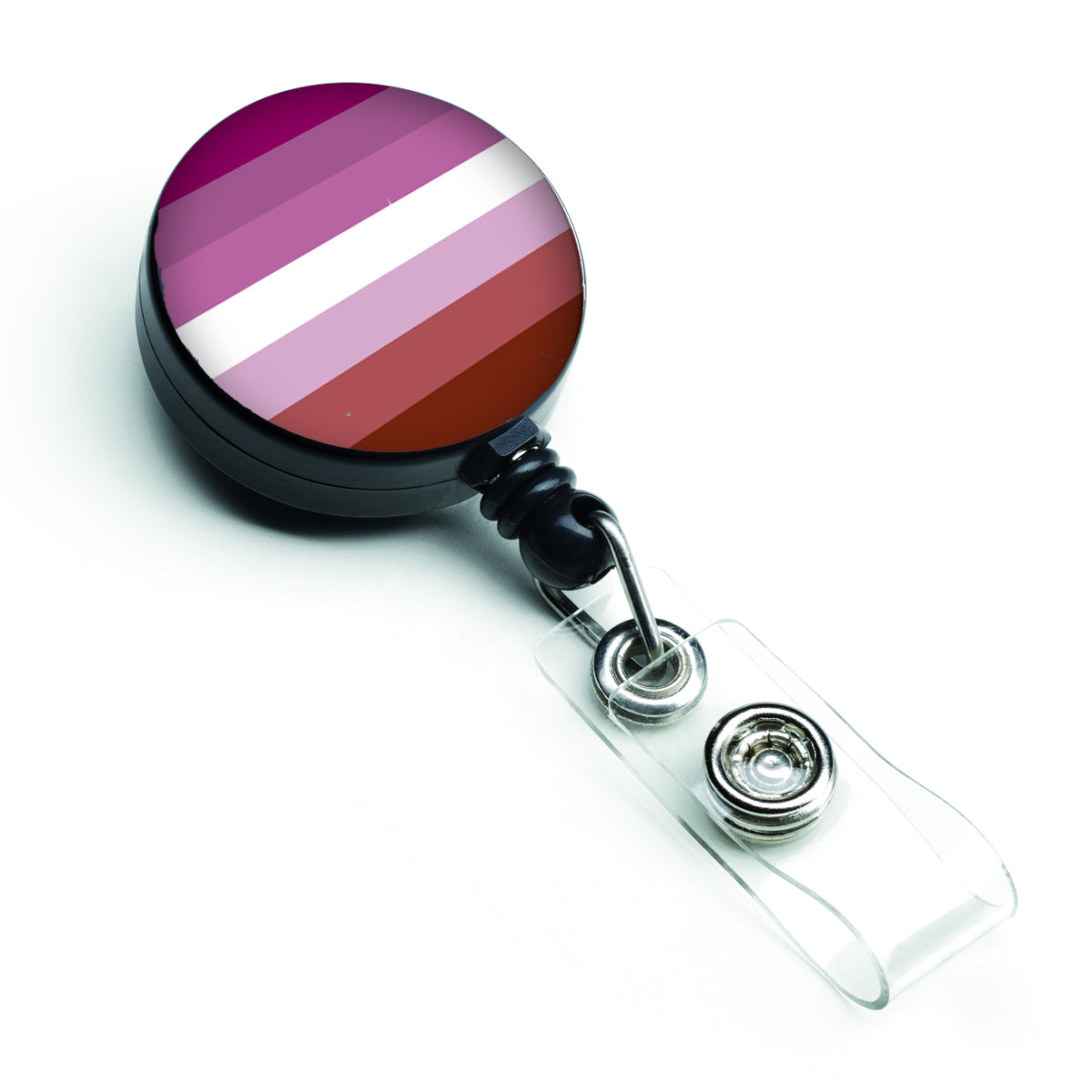 Lesbian Pride Retractable Badge Reel
