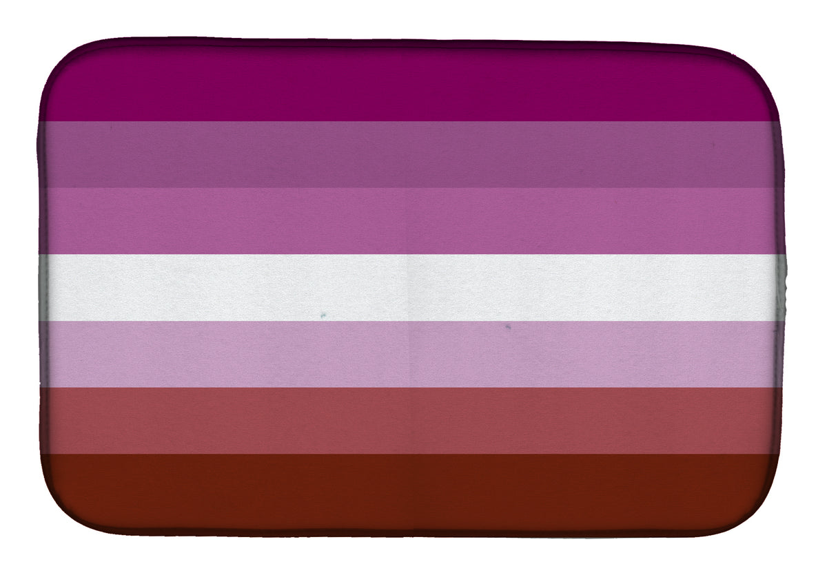 Lesbian Pride Dish Drying Mat