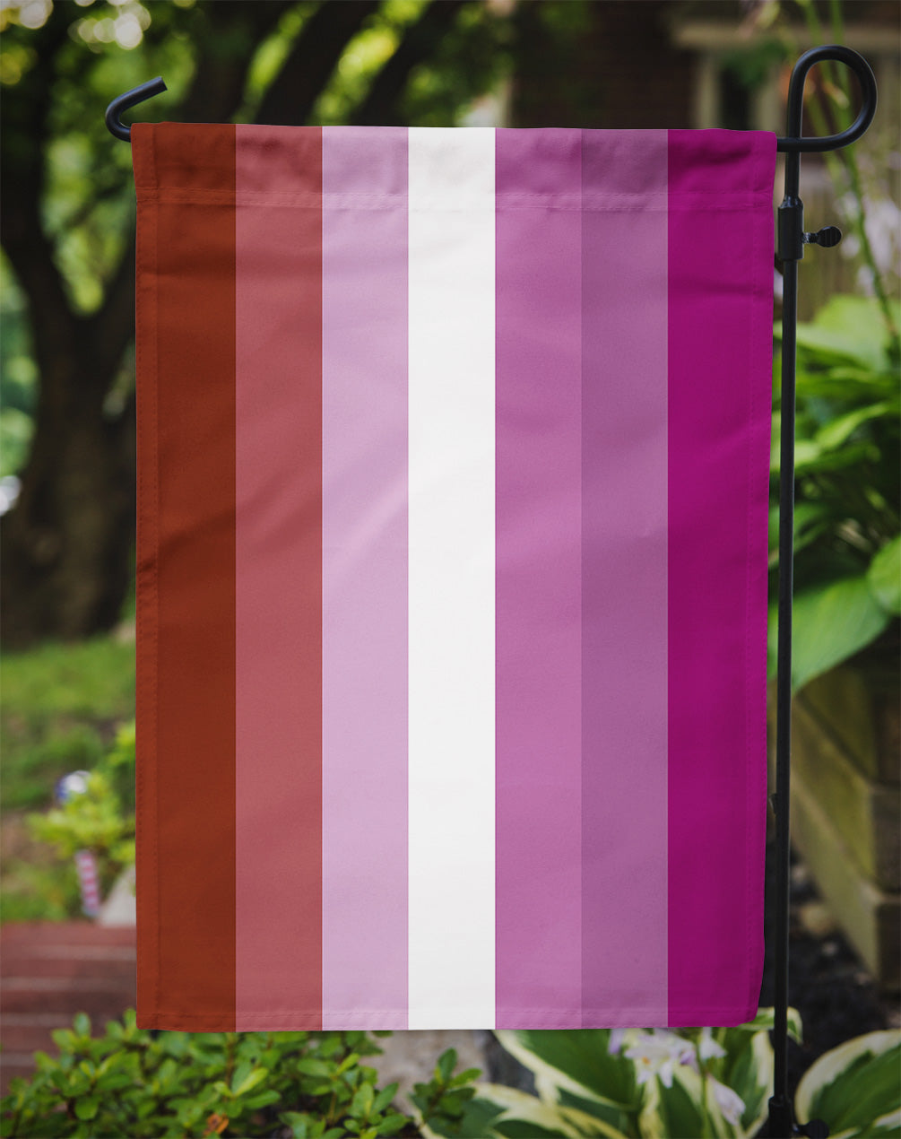 Lesbian Pride Flag Garden Size