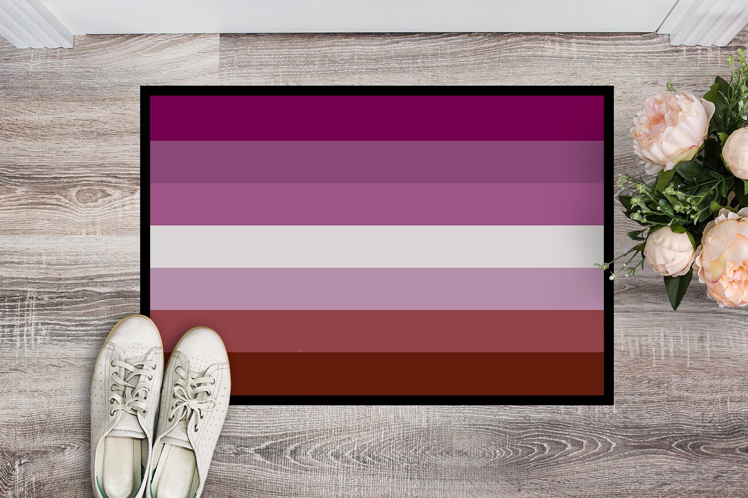 Buy this Lesbian Pride Indoor or Outdoor Mat 24x36