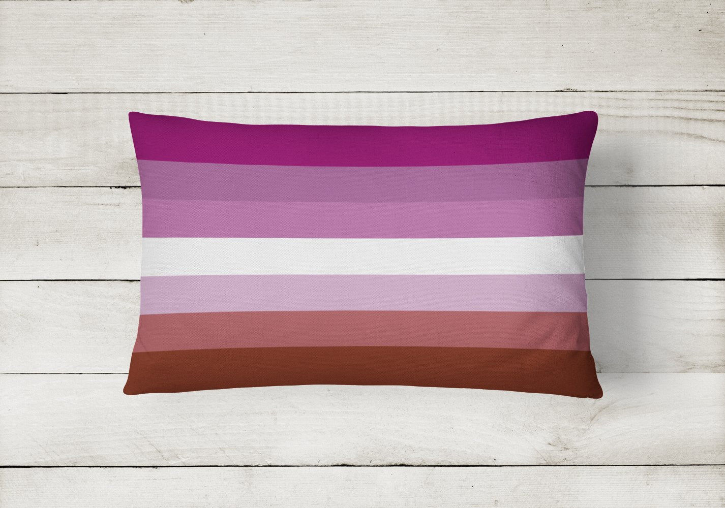 Lesbian Pride Canvas Fabric Decorative Pillow - the-store.com