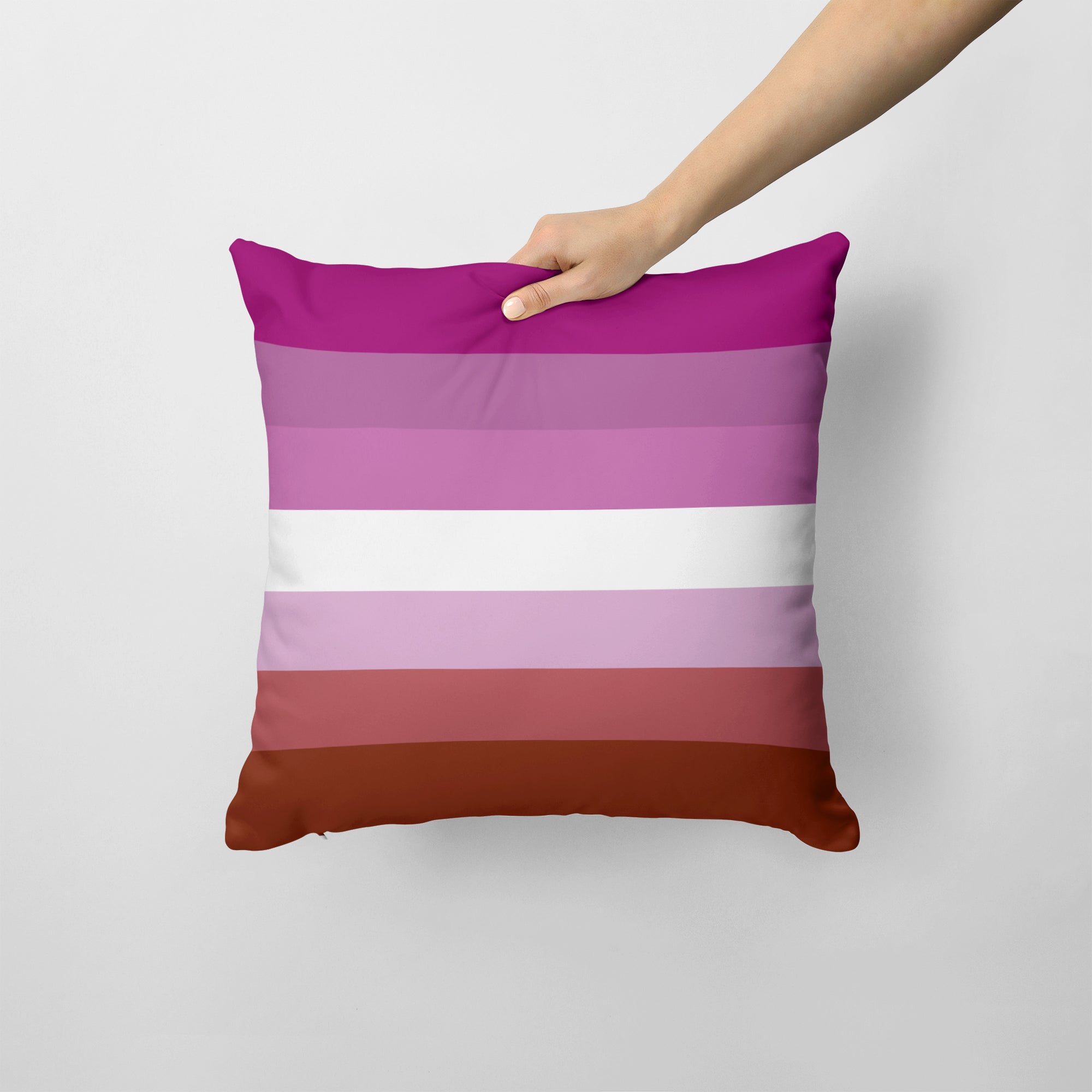 Lesbian Pride Fabric Decorative Pillow - the-store.com