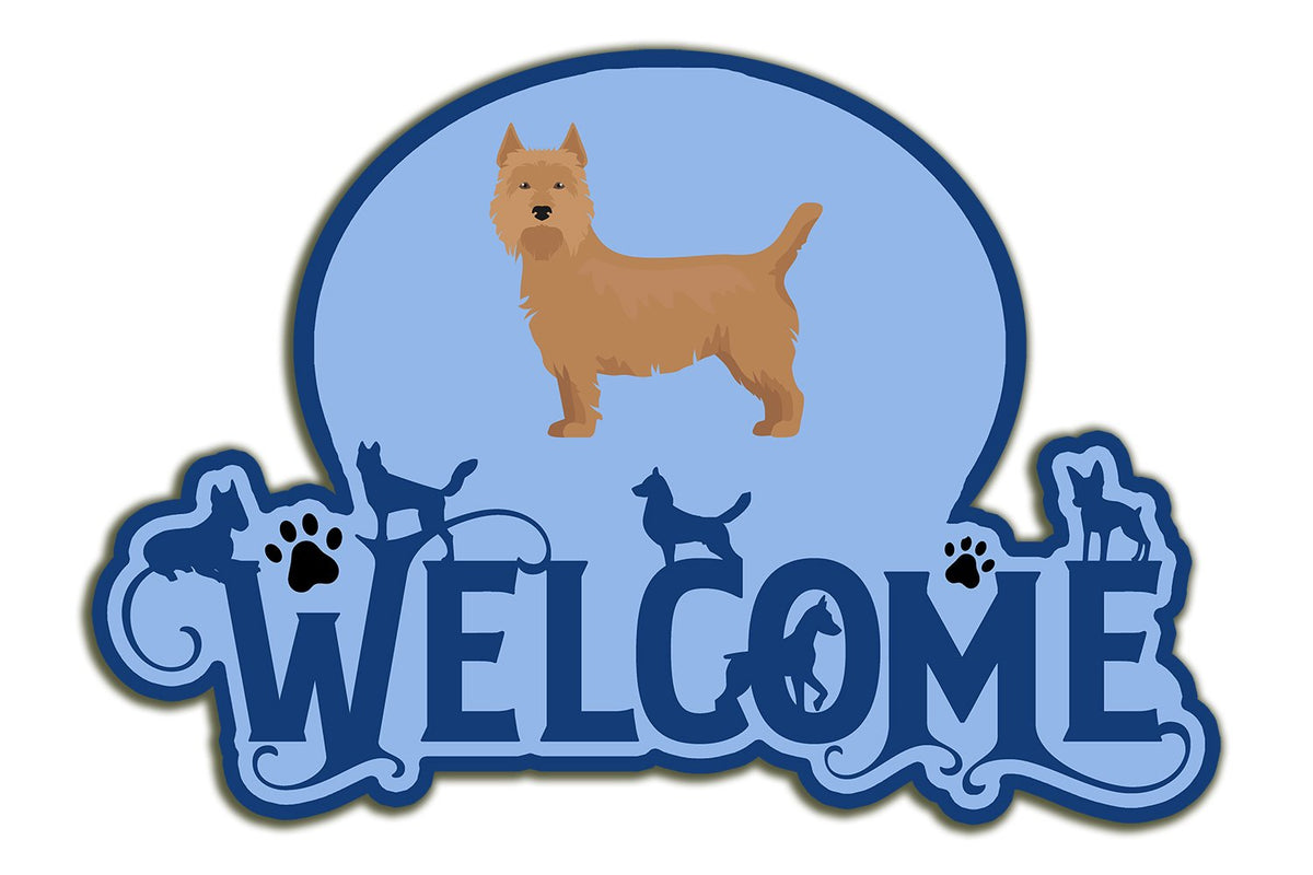 Buy this Australian Terrier Welcome Door Hanger Decoration