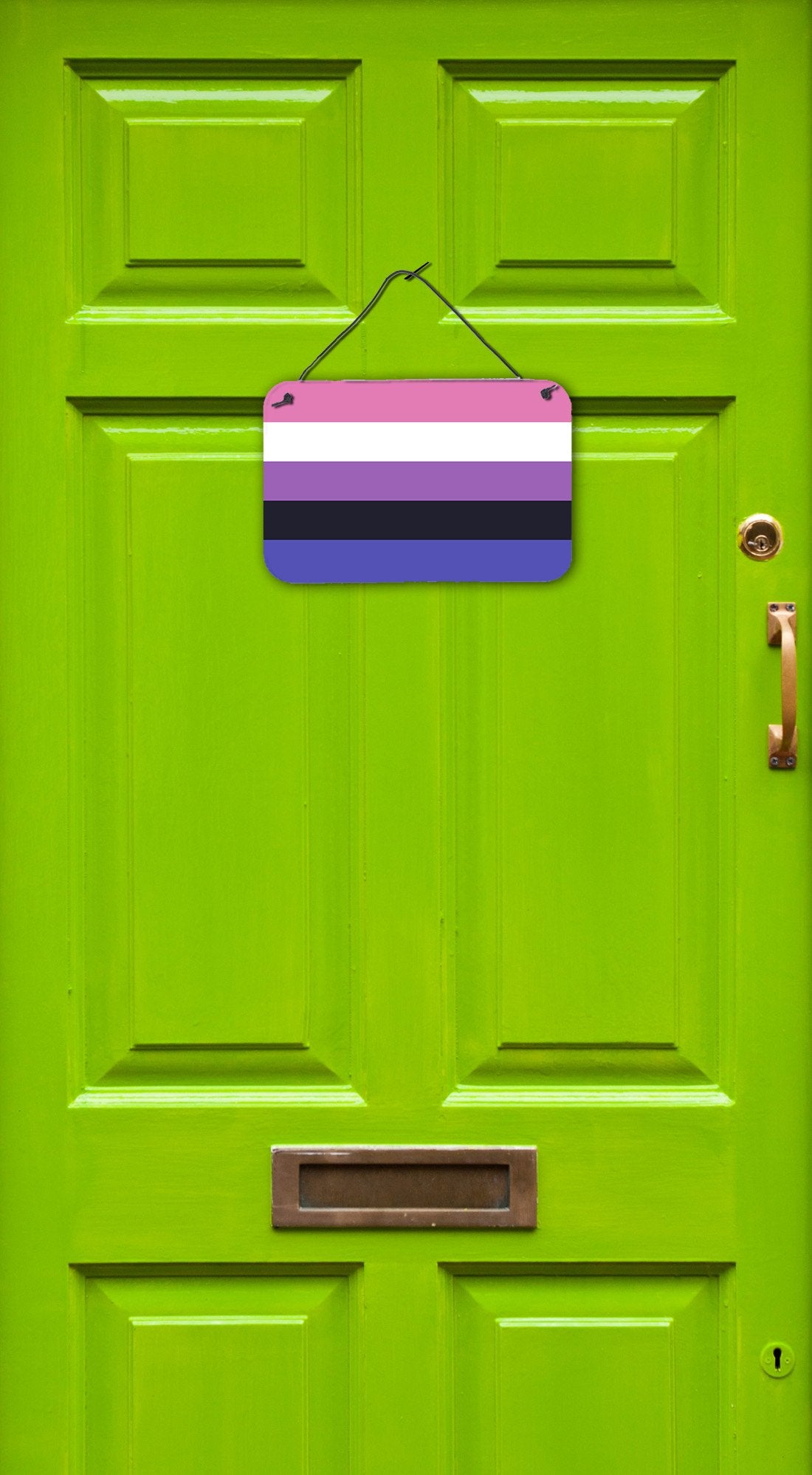 Buy this Genderfluid Pride Wall or Door Hanging Prints