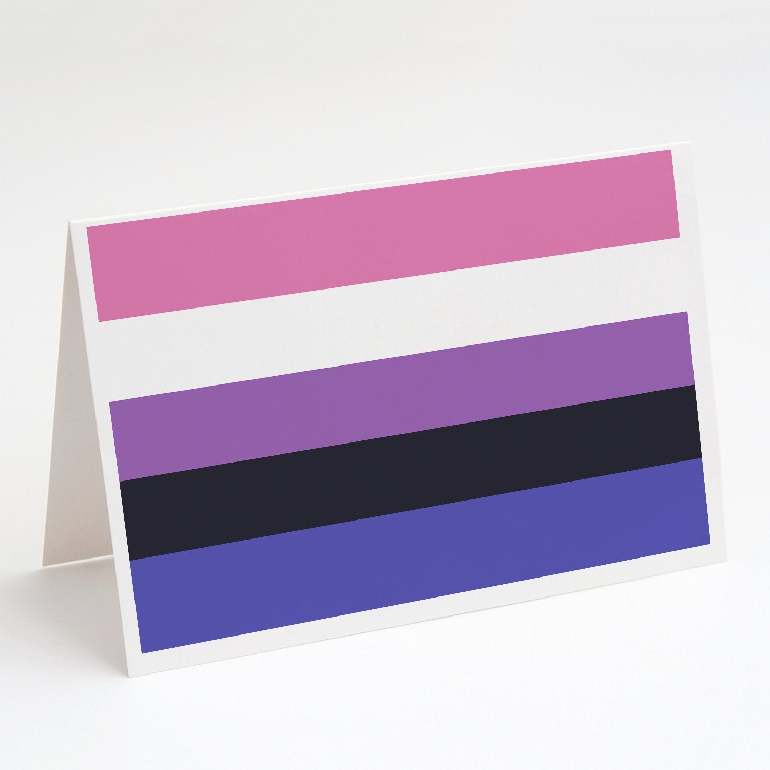 Buy this Genderfluid Pride Greeting Cards and Envelopes Pack of 8