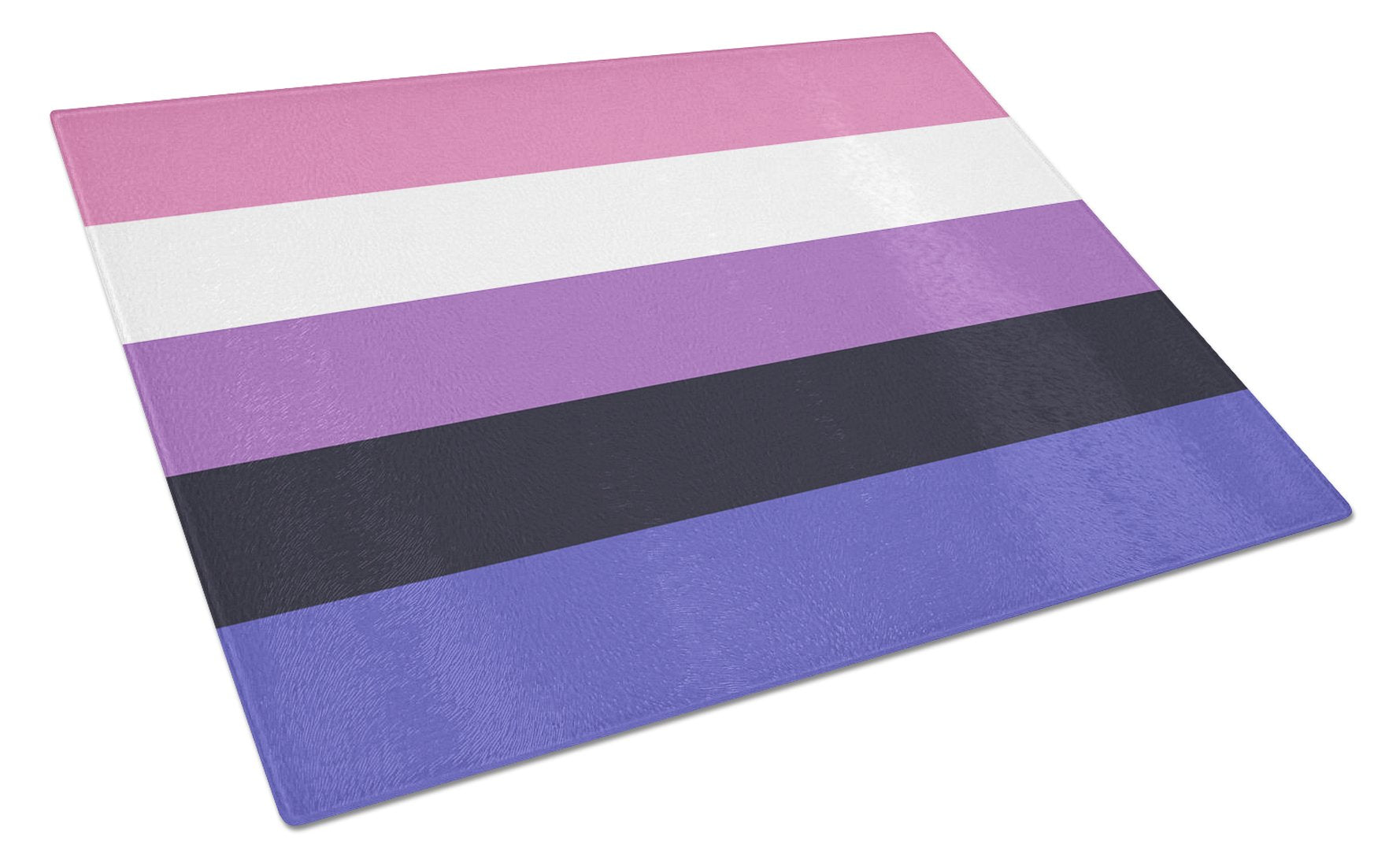 Buy this Genderfluid Pride Glass Cutting Board Large