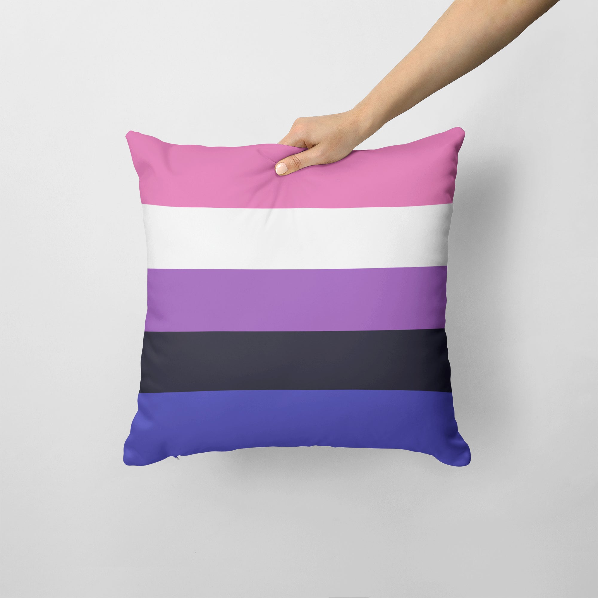 Genderfluid Pride Fabric Decorative Pillow - the-store.com